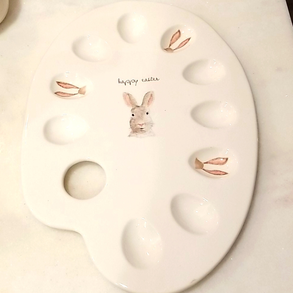 New!Rae Dunn | Easter  Egg Platter Tray plate - Picture 3 of 6